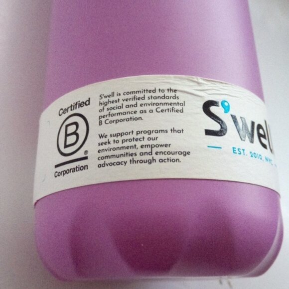 Swell Original Insulated Pink Stainless Steel Beverage Bottle 25 oz / 730ml NWT - Picture 5 of 8
